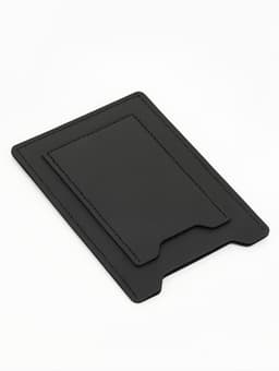 Обложка 3в1 для автодокументов, СТС, права, карта, 9×0.3×12.5 см, чёрная
