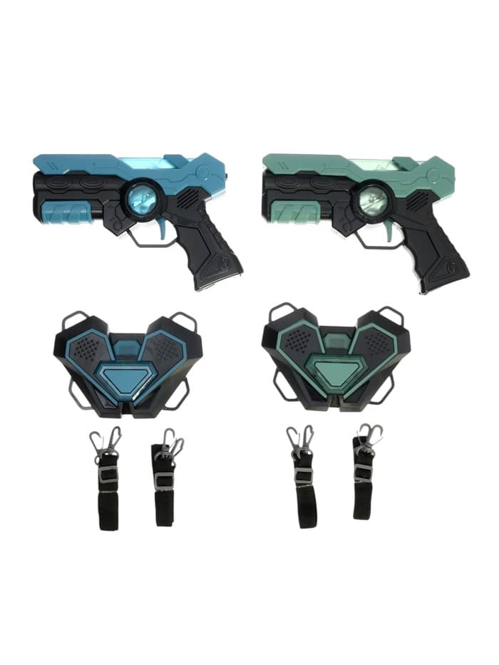WOOW TOYS Игровой набор "Лазертаг", 2 пистолета, 2 щита