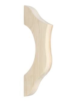 Ручка деревянная для бани и сауны, 29.5×8×26 см