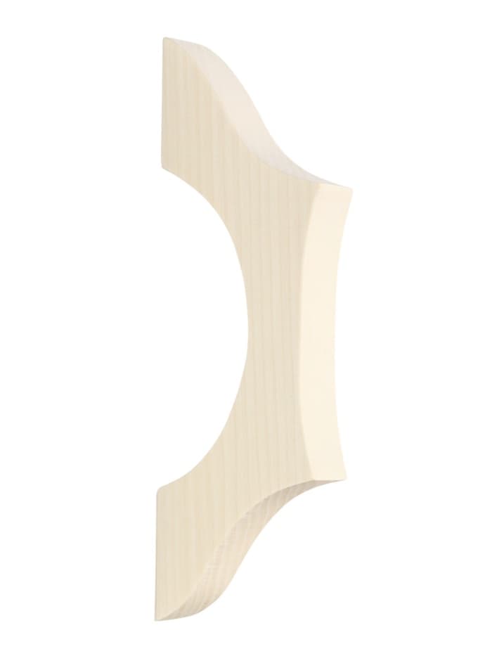 Ручка для бани и сауны, 25×7.5×2.7 см, деревянная
