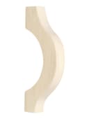 Ручка деревянная для бани и сауны, 23×7×26 см