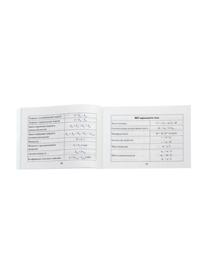 Мини - шпаргалка «Формулы по физике», Непомнящая О.В., 61 стр.