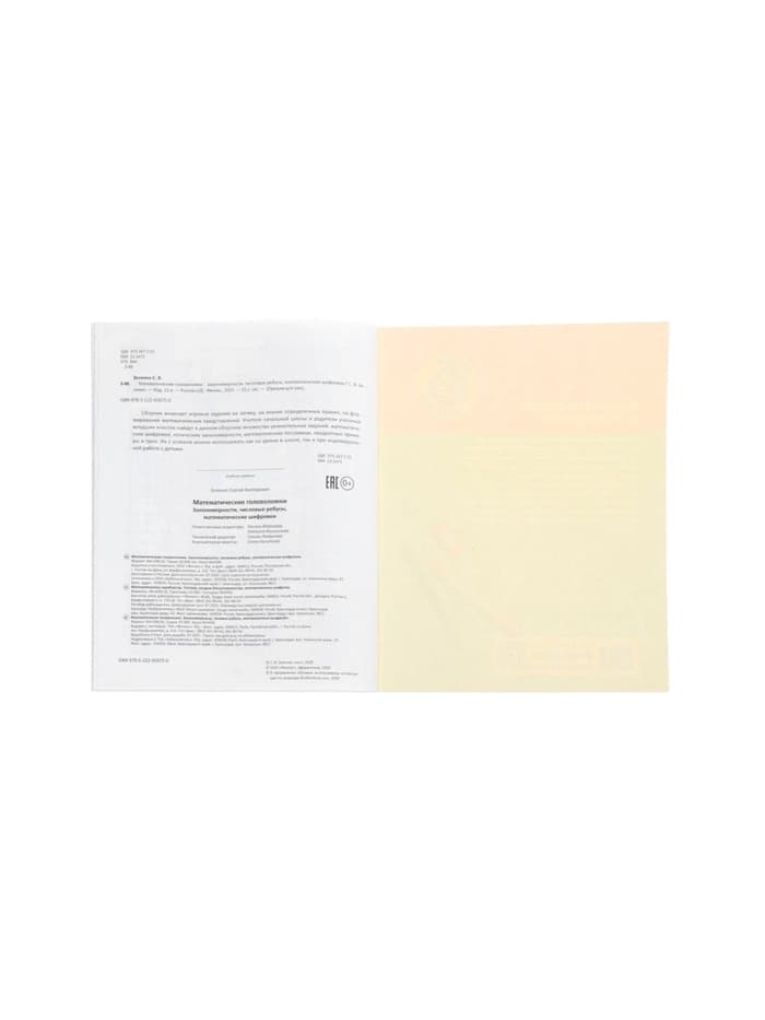 Тренажёр «Математические головоломки, закономерности, числовые ребусы, математические шифровки», Зеленко С.В., 31 стр.