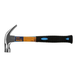 Молоток-гвоздодер ТУНДРА, боек с магнитом, фиберглассовая 2К рукоятка, 500 г