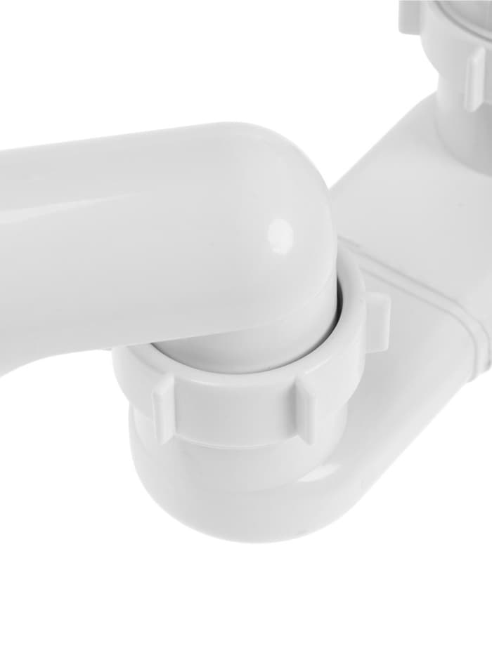 Сифон для ванны ZEIN, 1 1/2’’, с гофротрубой 40×50 мм, литой выпуск, с пробкой