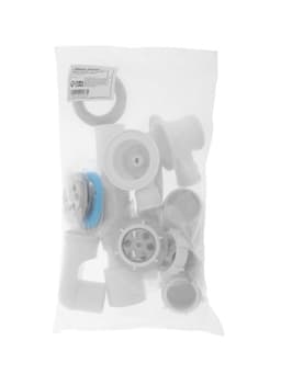 Сифон для ванны ZEIN, 1 1/2’’, с гофротрубой 40×50 мм, литой выпуск, с пробкой