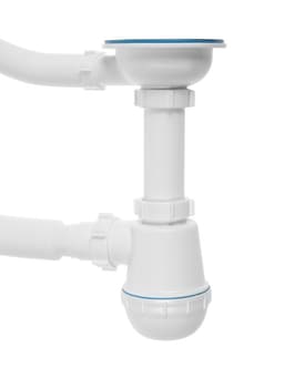 Сифон для мойки ZEIN, 3 1/2’’*40 мм, круглый перелив, с гофротрубой 40/50 мм