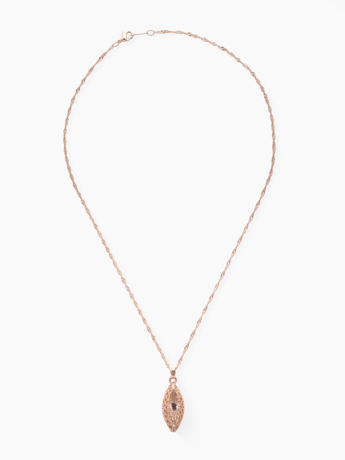 Гарнитур 3 предмета: серьги, кулон, кольцо безразмерное «Эдель», эллипс резной, цвет золото, 45 см