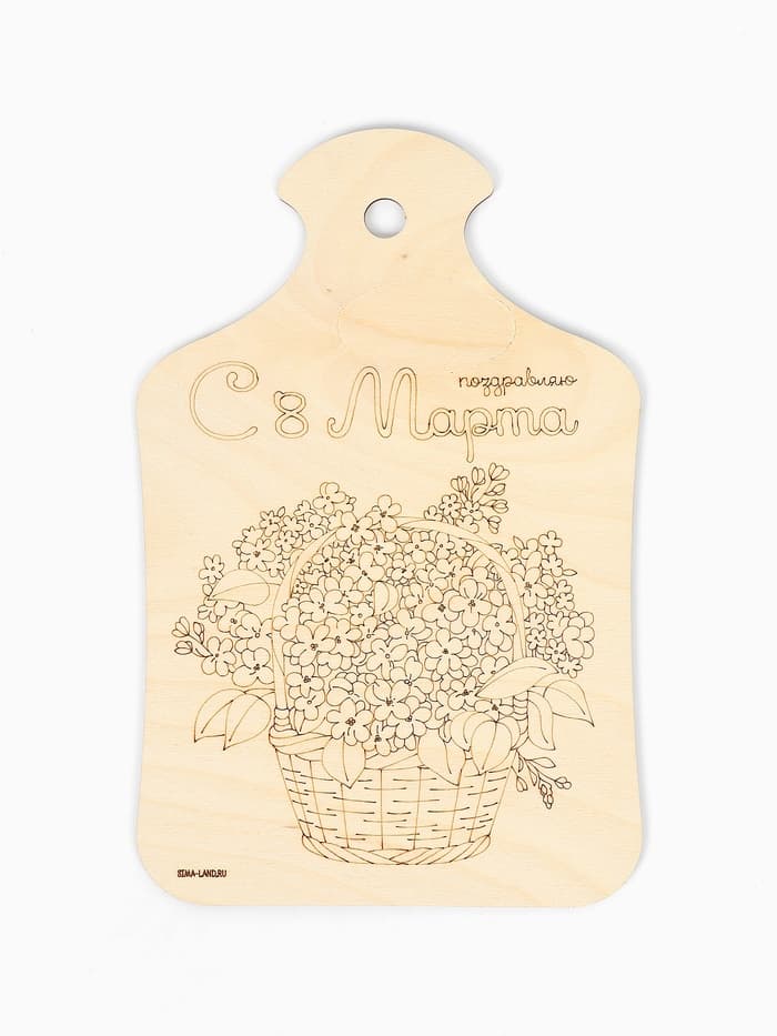 Доска для выжигания «Сирень»
