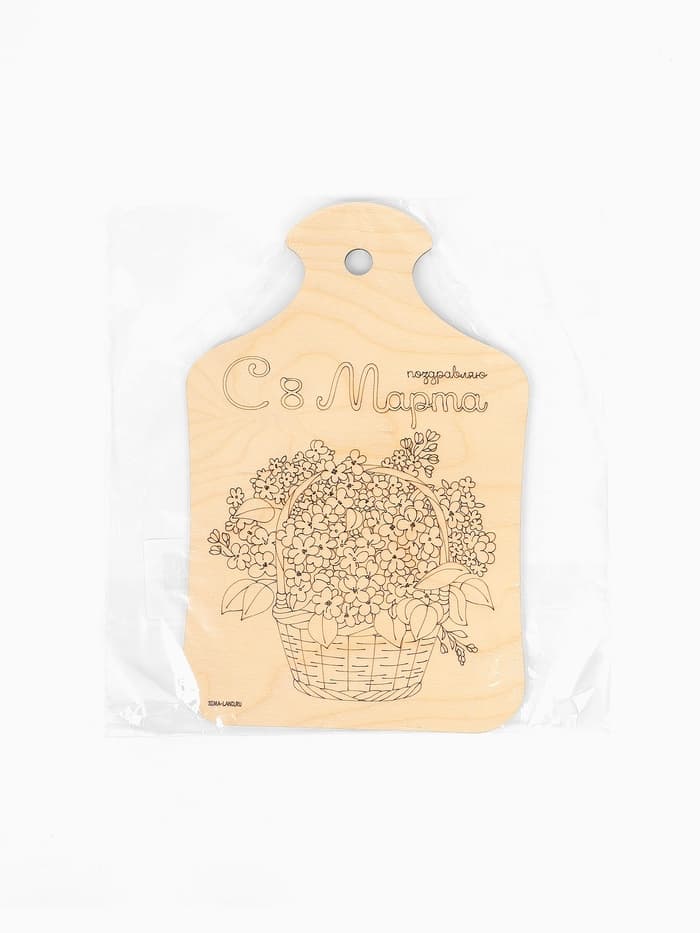 Доска для выжигания «Сирень»