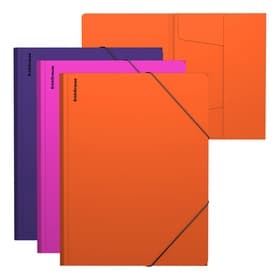 Папка на резинках А4, ErichKrause Soft Caribbean Sunset, МИКС