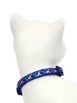 Набор ошейников для кошек «Пижон. Ночь», 19-32×1 см, 2 шт.