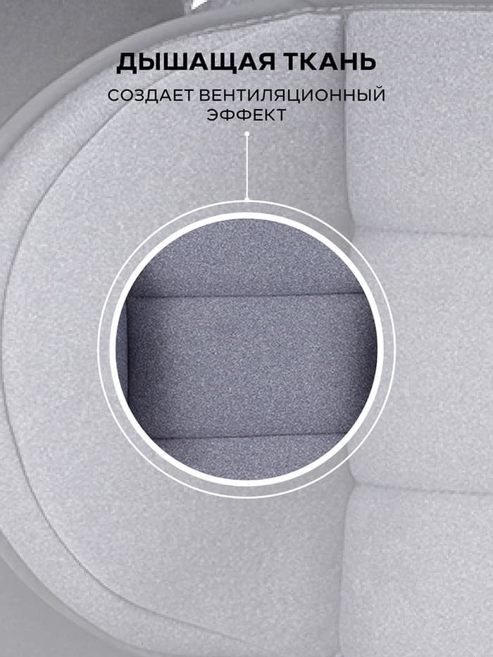 Автокресло RANT basic HD-02 "Mile" (Grey) группа 1-2-3 (9-36 кг), серый