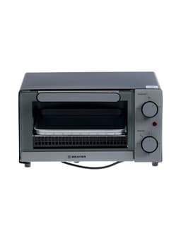 Мини - печь BRAYER 2600BR, 1200 Вт, 9 л, 65-230°С, таймер до 15 мин, противень, решётка, чёрная