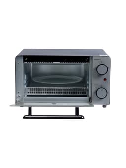 Мини - печь BRAYER 2600BR, 1200 Вт, 9 л, 65-230°С, таймер до 15 мин, противень, решётка, чёрная