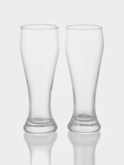 Пивные бокалы Paşabahçe Pub, 660 мл, набор 2 шт., стекло, прозрачные