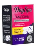 Тампоны гигиенические Day Spa super, 24 шт.
