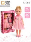Кукла интерактивная Likee Girl, 30 см, 100 фраз, музыка Шаинского