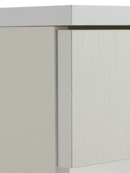 Столик туалетный с зеркалом, 601×378×1354 мм, цвет белый