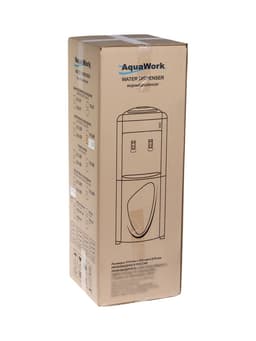 Кулер для воды Aqua Work 11LDR, нагрев до 96ºС, охлаждение до 12ºС, бело-чёрный