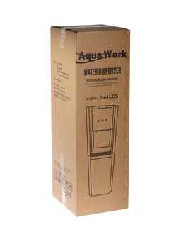 Кулер для воды Aqua Work J-44LDS, нагрев, охлаждение, нижняя загрузка, тёмно-серый