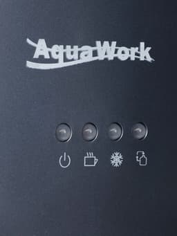 Кулер для воды Aqua Work J-44LDS, нагрев, охлаждение, нижняя загрузка, тёмно-серый