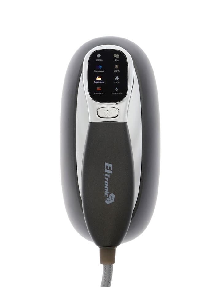 Отпариватель ручной ELTRONIC 999-04, 2000 Вт, 260 мл, 2.5 м, 23 г/мин, 6 режимов, серый