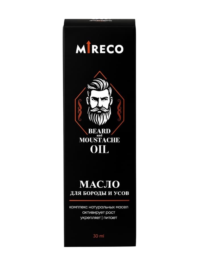 Масло для бороды и усов Mireco стекло, 30 мл