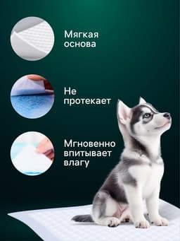 Пеленки впитывающие «Мой выбор», 60×90 см, целлюлозные, набор 30 шт., с наклейкой