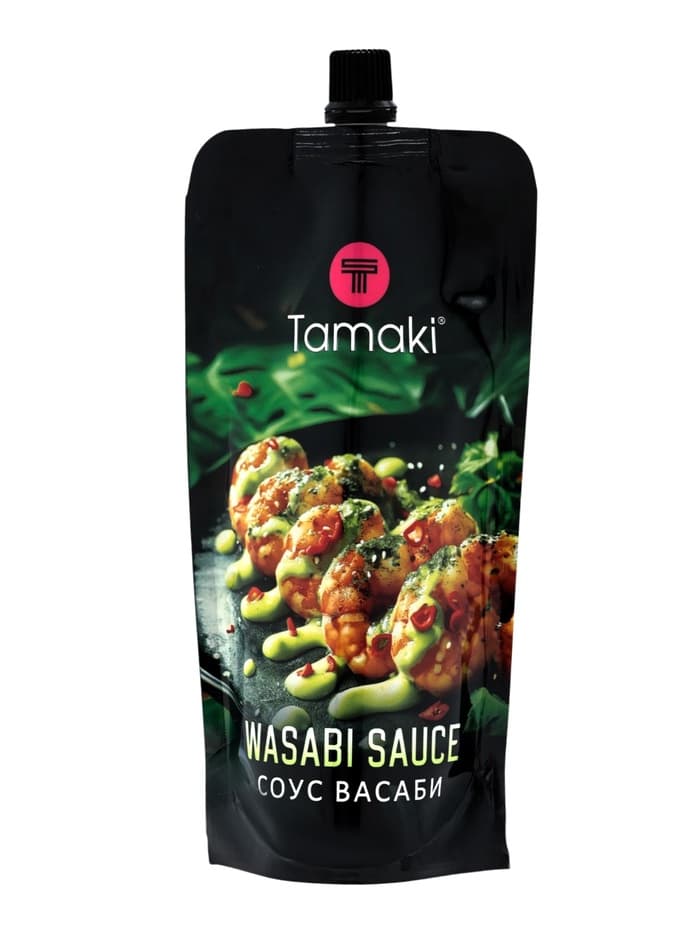 Соус Васаби Tamaki на основе растительных масел, 0.2 л