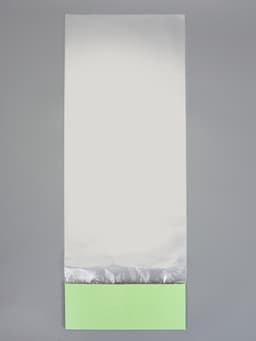 Пакет-переноска для цветов, с зелёным картонным основанием, 14×14×11.5×79±5% см
