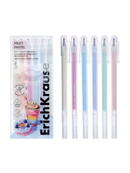 Набор акриловых ручек ErichKrause Milky, уз 1 мм, микс
