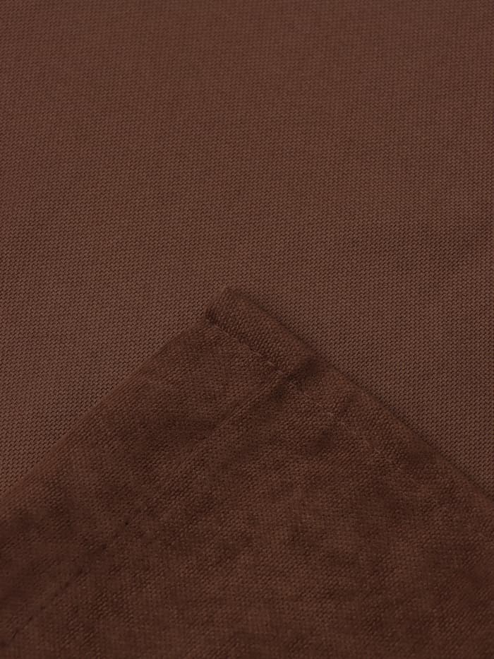 Шторы портьерные «Гарден Рус», 150×270 см - 2 шт., канвас, коричневые