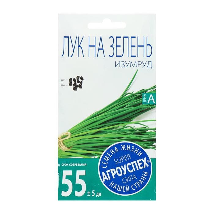Семена Лук на зелень «Изумруд», 1 г
