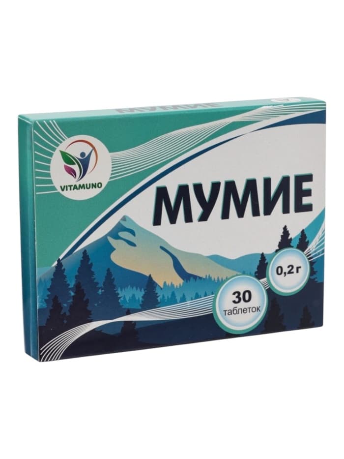 Мумие Vitamuno, 30 таблеток по 0.2 г