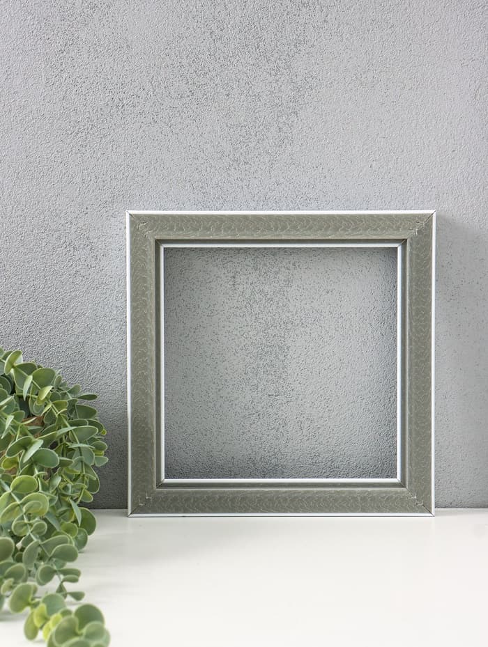Рама для картин и зеркал Estelle Classic, 20×20 см, пластик, белая с золотом