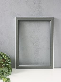 Рама для картин и зеркал Estelle Classic, 25×35 см, пластик, белая с золотом