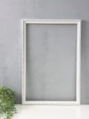 Рама для картин и зеркал Estelle Classic, 40×60 см, пластик, белая с золотом