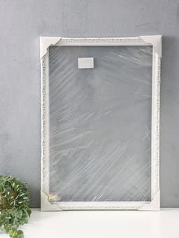 Рама для картин и зеркал Estelle Classic, 40×60 см, пластик, белая с золотом