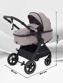 Коляска детская RANT basic "ROLLER" (2в1) RA161 бежевый