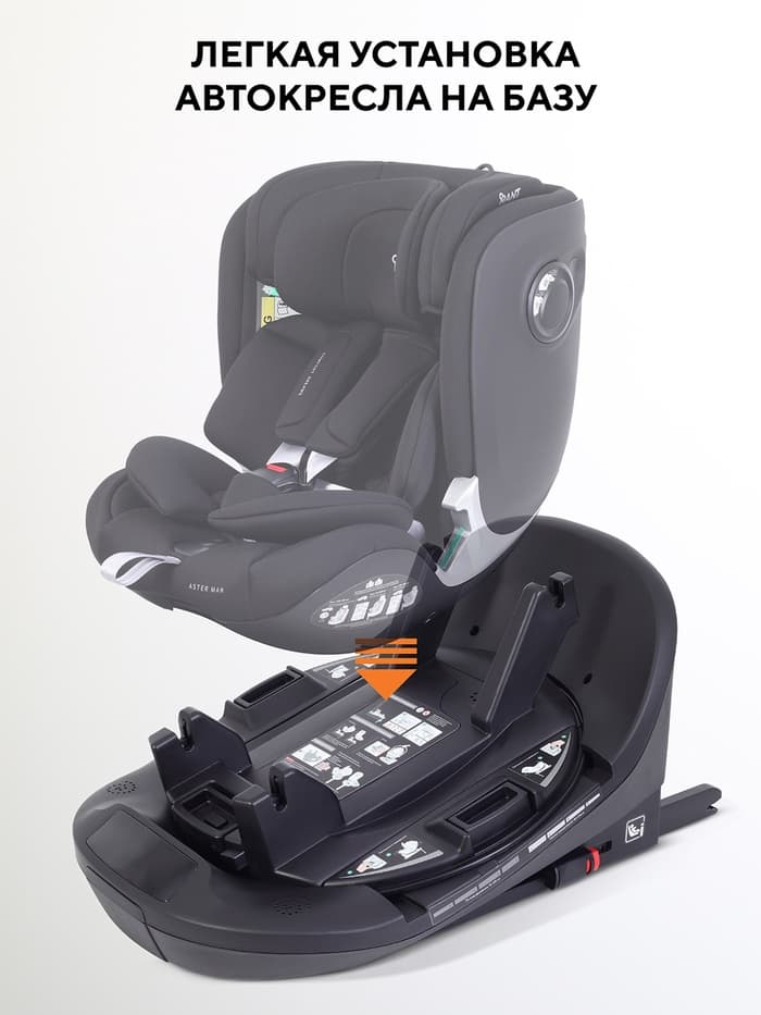 База ISOFIX для детских автокресел ASTER, MIRO