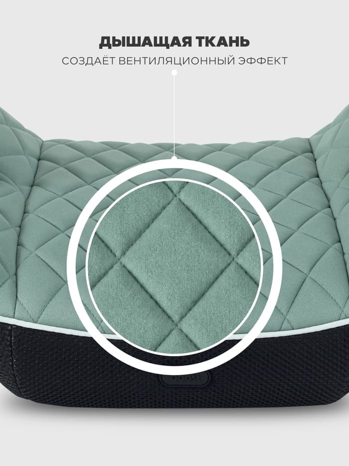 Автокресло MOWBaby BOOST 1034 группа 3 (22-36кг) зеленый