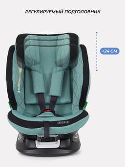 Автокресло MOWBaby UB616 "MOTION" isofix (40-150см) светло-серый
