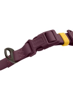Ошейник Hunter для собак Havanna M, 30-45 см, биотановый, бордовый