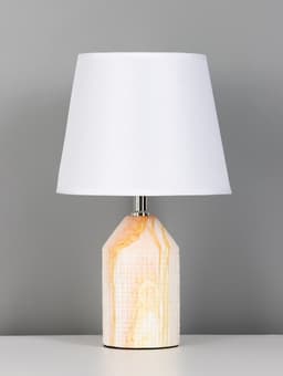 Лампа настольная RISALUX «Жизель», 1×40 Вт, Е14, 20×20×32 см