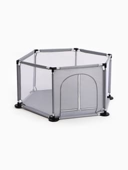 Манеж детский «Играем вместе» серый, 130×130×65 см
