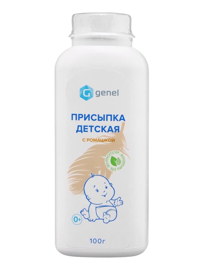 Присыпка детская «Перо», с ромашкой, 100 г