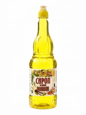 Сироп без сахара, вкус: ваниль, 1 л.