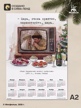 Календарь А2 «Очень приятно, царь...», 2027