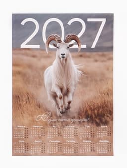 Календарь 2027, настенный, А1 «Козел»